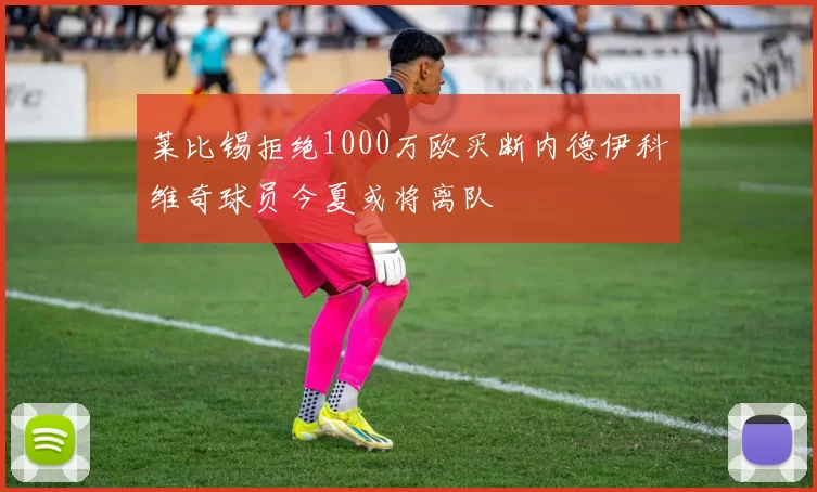 莱比锡拒绝1000万欧买断内德伊科维奇球员今夏或将离队