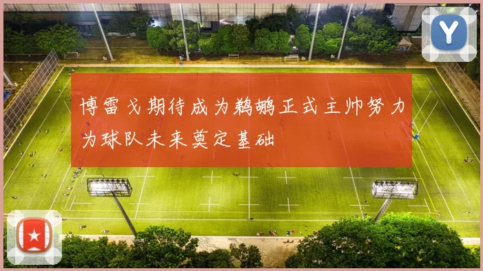博雷戈期待成为鹈鹕正式主帅努力为球队未来奠定基础